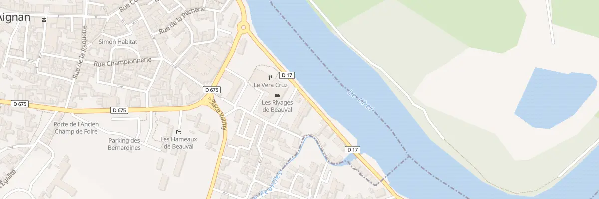 Plan du 23 Quai Jean Jaurés à Saint-Aignan
