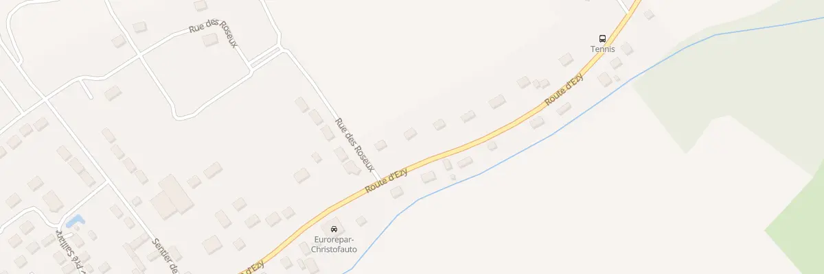 Plan du 55 Rte d’Ezy à Croth
