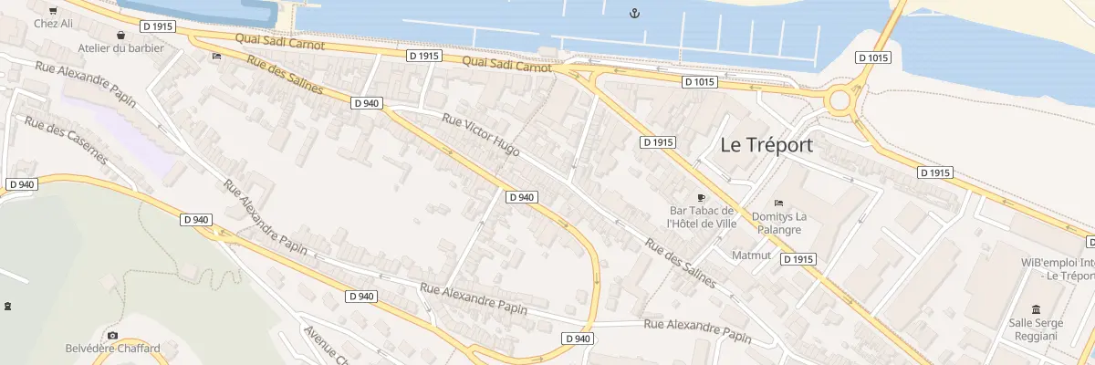 Plan du 42 Rue Victor Hugo au Tréport