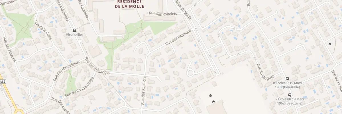 Plan du 3B Rue des Papillons à Beauzelle