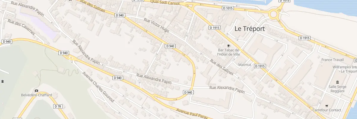 Plan du 122B Rue du Docteur Pépin au Tréport