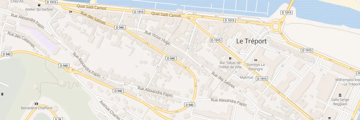 Plan du 83 Rue du Docteur Pépin au Tréport