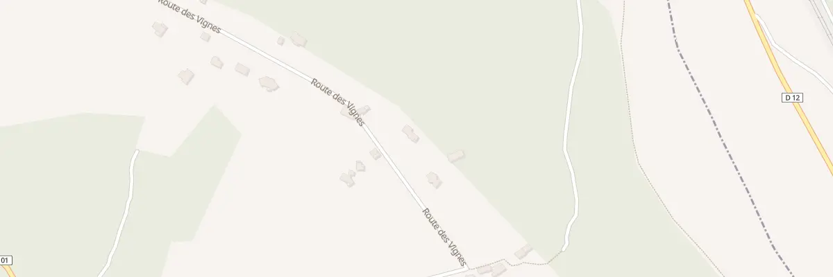 Plan du 5171F Travers Negre à Nuzéjouls