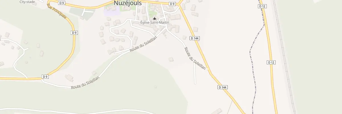 Plan du 5082 Le Soleillan à Nuzéjouls