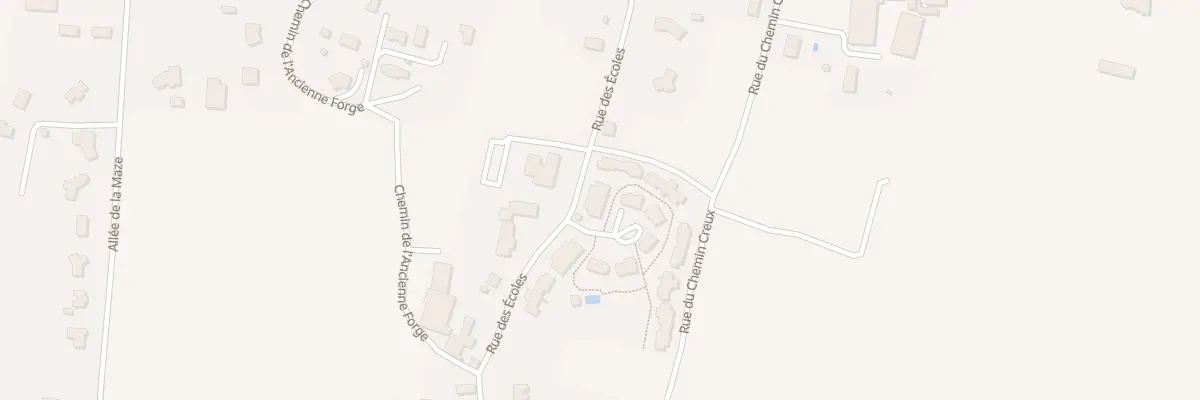 Plan du 1295 Le Bourg Est à Pazayac
