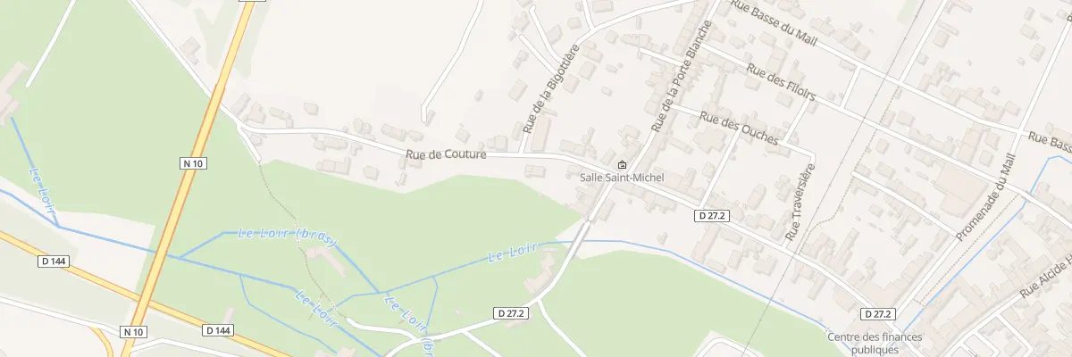 Plan du 7 Rue de Couture à Bonneval