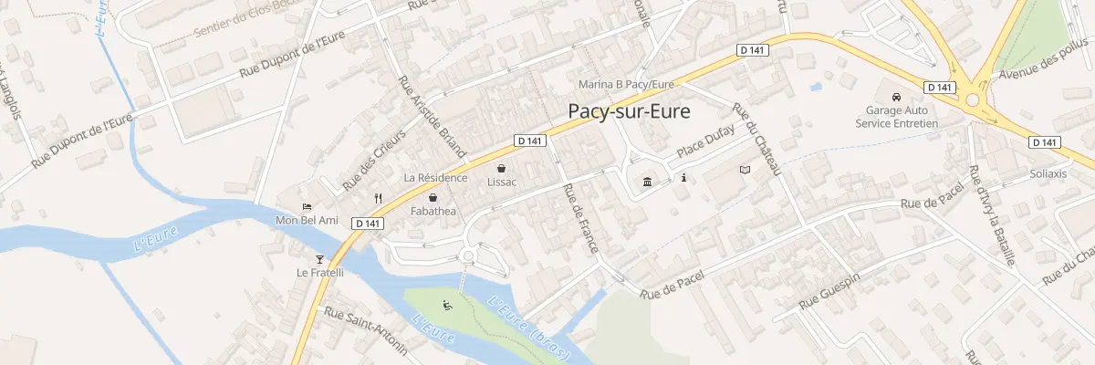 Plan du 9 Rue des Moulins à Pacy-sur-Eure
