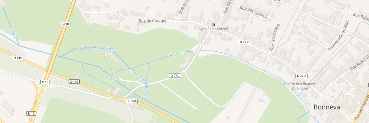 Plan du 12 Rue du Pont de Boisville à Bonneval