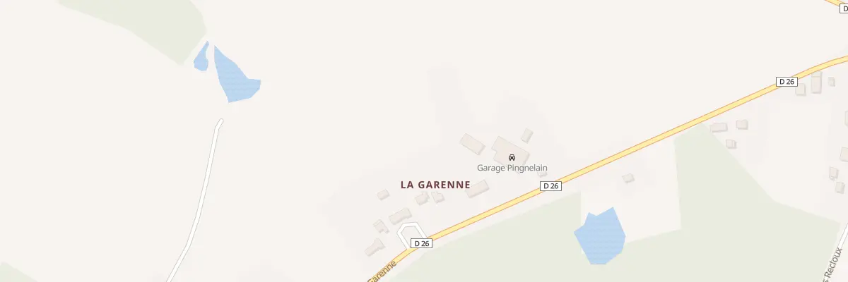 Plan du 12 La Garenne aux Grands-Chézeaux