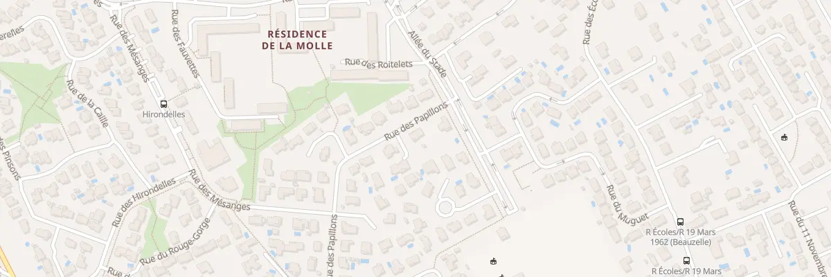 Plan du 1B Rue des Papillons à Beauzelle