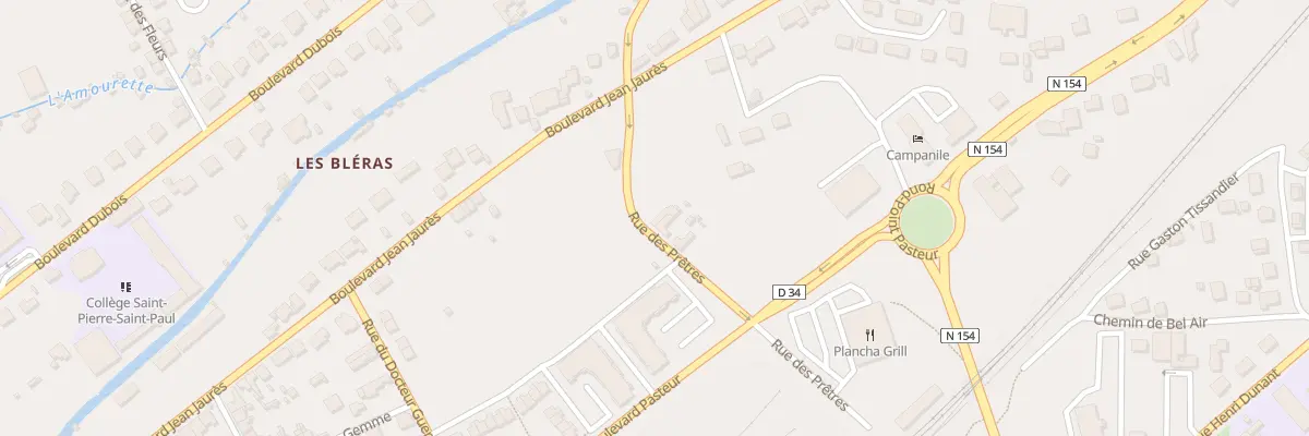 Plan du 1T Rue des Prêtres à Dreux