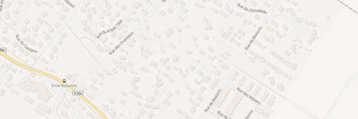 Plan du 31 Rue de Beaucru à Roquettes