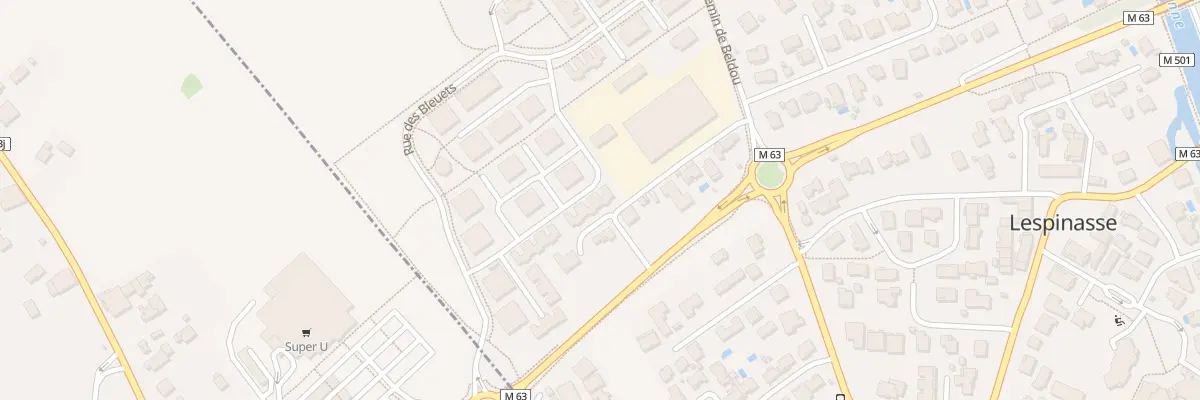 Plan du 3 Rue del Pastura à Lespinasse