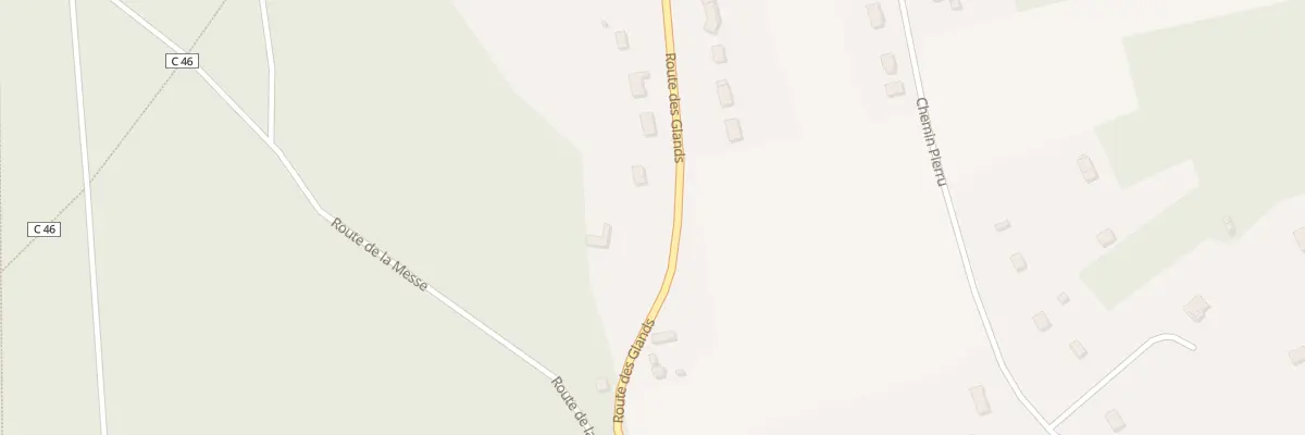 Plan du 20 Rte des Glands à Sorel-Moussel