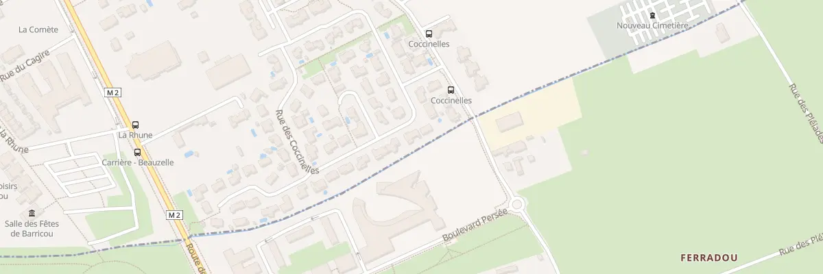 Plan du 9 Rue des Coccinelles à Beauzelle