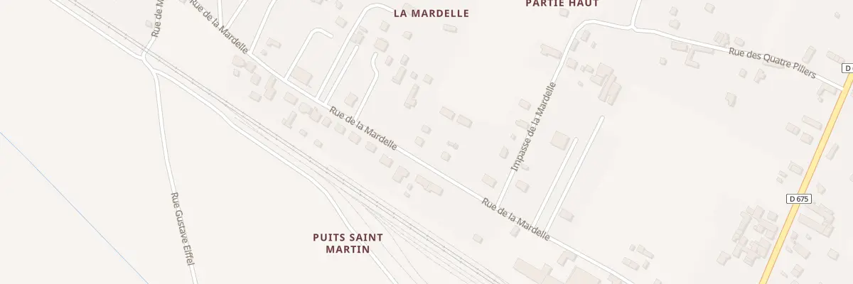 Plan du 48 Rue de la Mardelle à Noyers-sur-Cher
