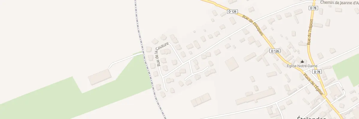Plan du 5301 Cité A. Lelong à Étalondes