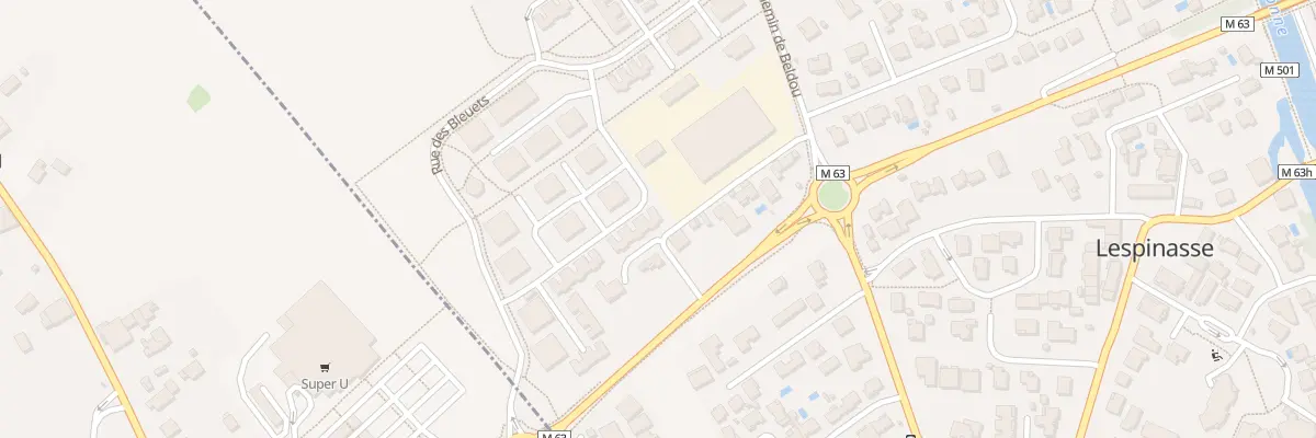 Plan du 1 Rue del Pastura à Lespinasse