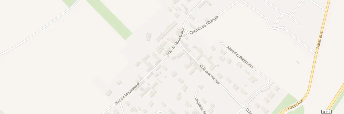 Plan du 39 Rue de Mousseaux à Bouafles