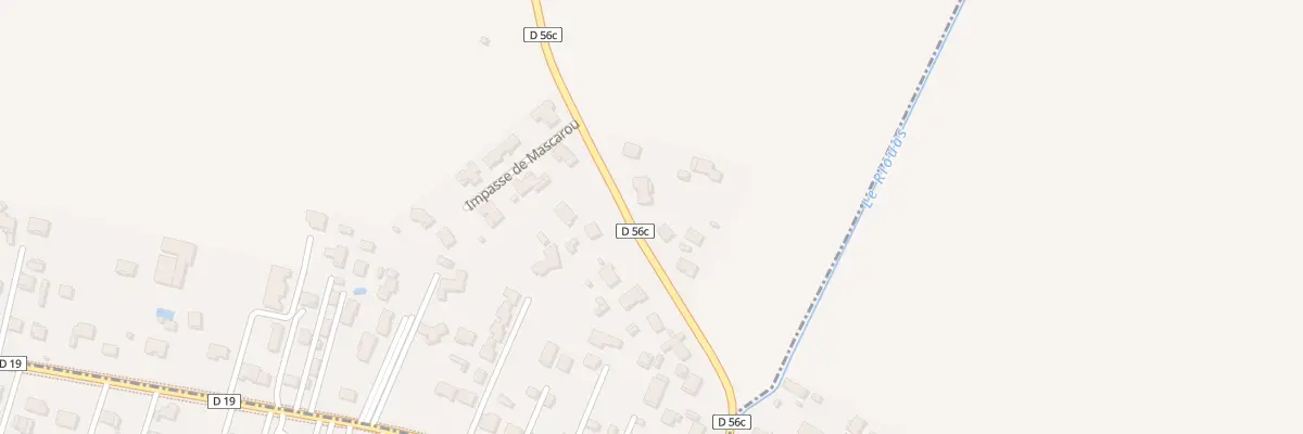 Plan du 26 Av de Mascarou à Villate