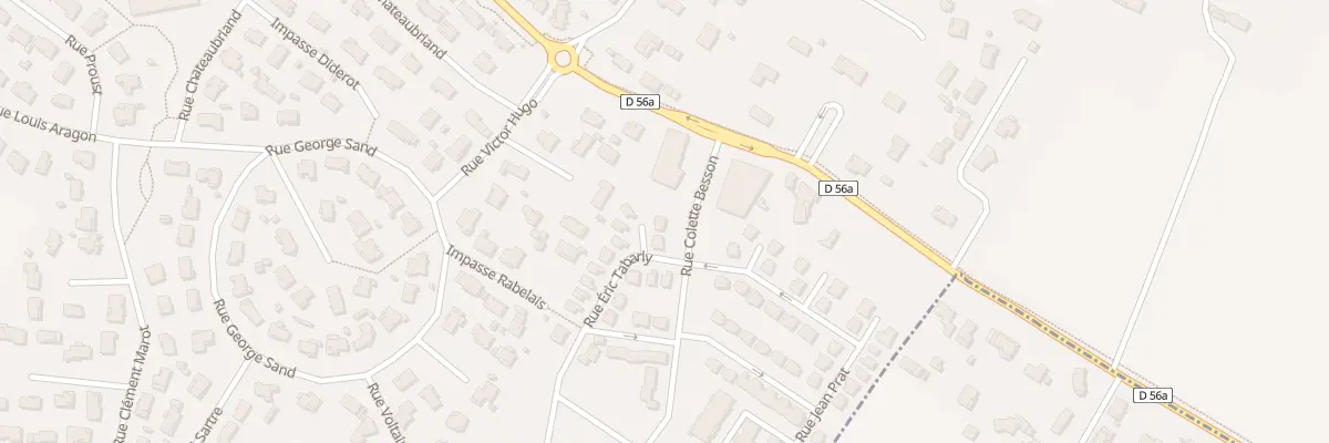 Plan du 4 Rue Eric Tabarly à Roquettes