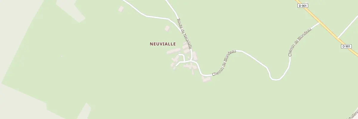Plan du 857 Rte De Neuvialle à Saint-Cyr-la-Roche