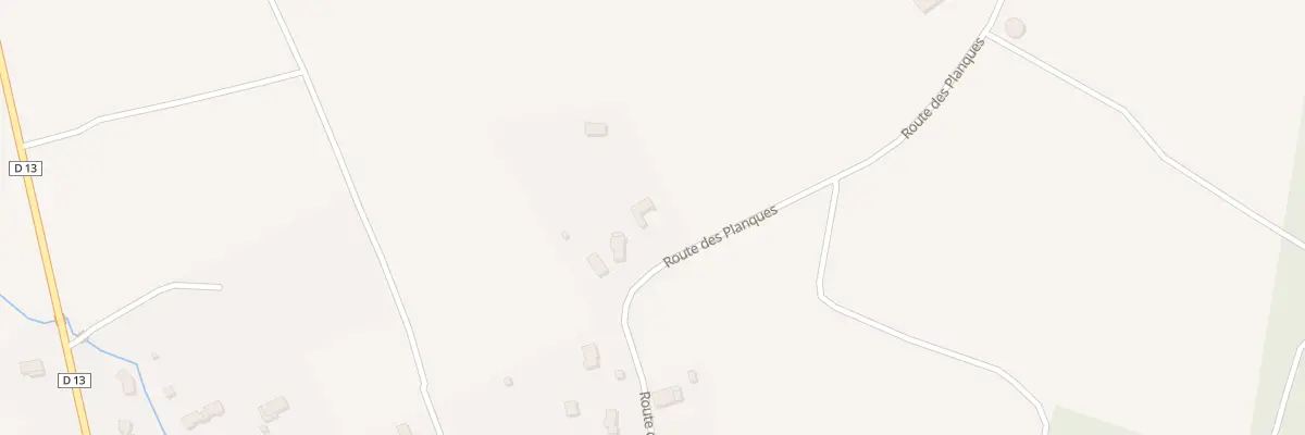 Plan du 3208 Rte de Planques à Orgueil