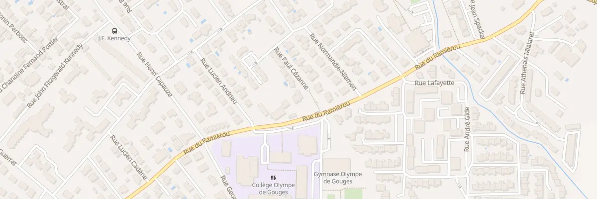 Plan du 653 Rue du Ramiérou à Montauban