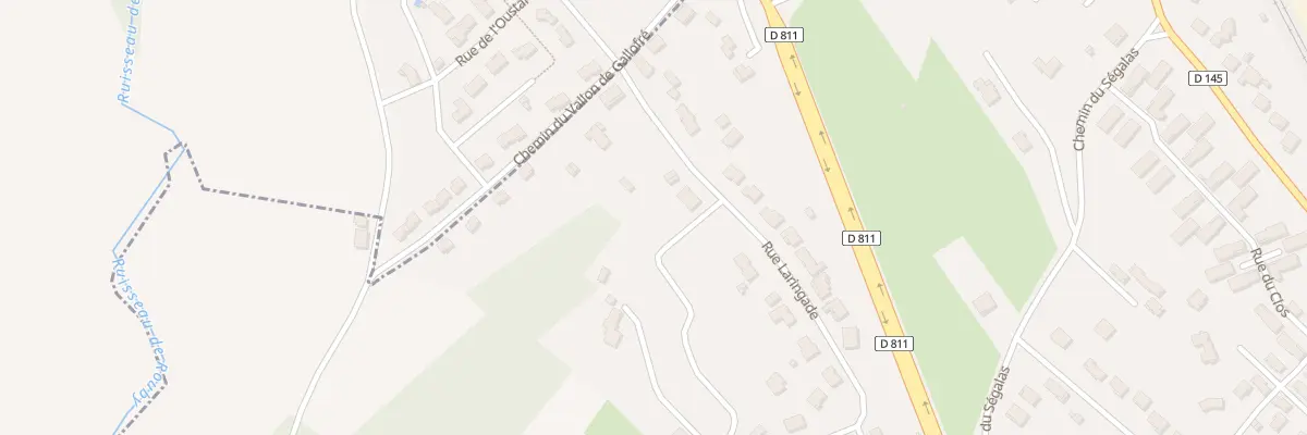 Plan du 5214F Rue Laringade à Mercuès