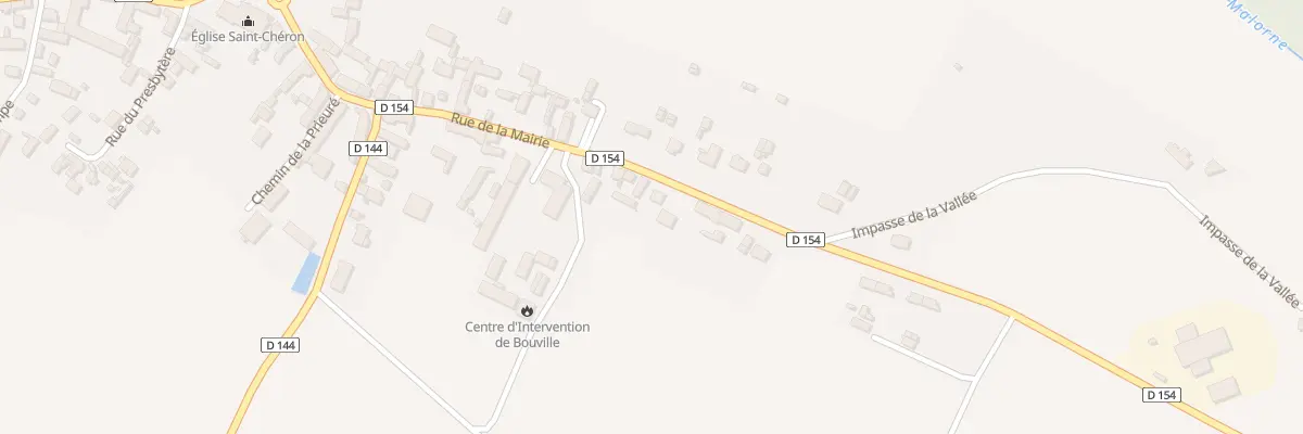 Plan du 26 Rue de la Mairie à Bouville