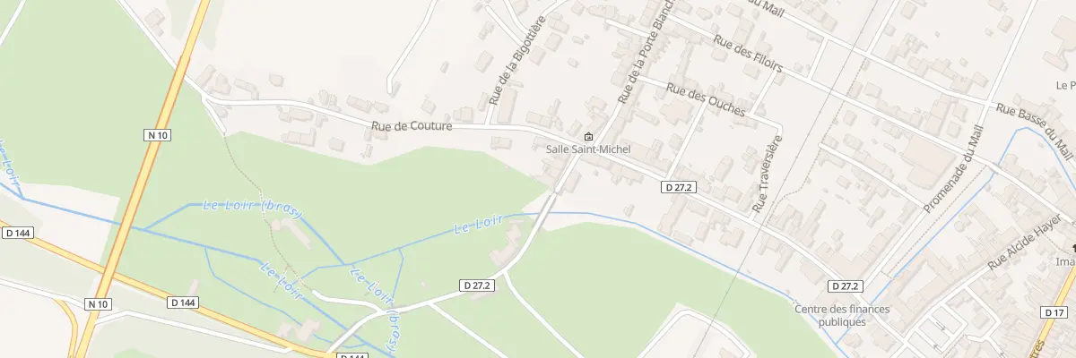 Plan du 8 Rue du Pont de Boisville à Bonneval