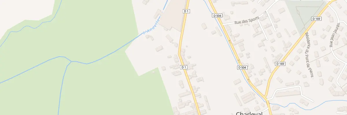 Plan du 65 Rue du Docteur Conseil à Charleval