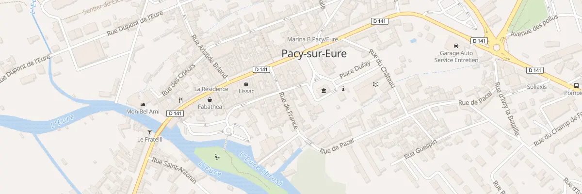 Plan du 5 Rue de France à Pacy-sur-Eure