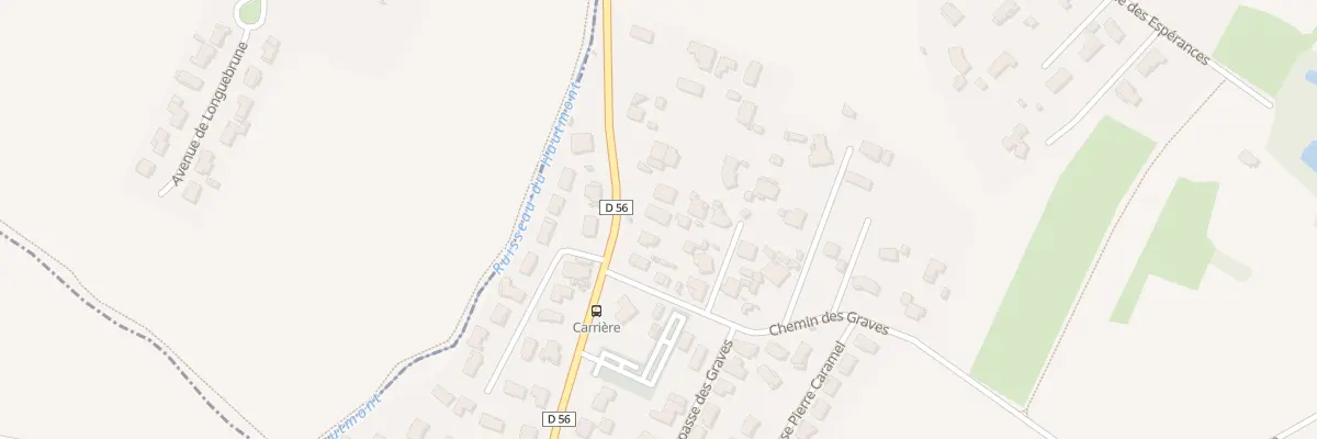 Plan du 28 Av de Carriere à Villate