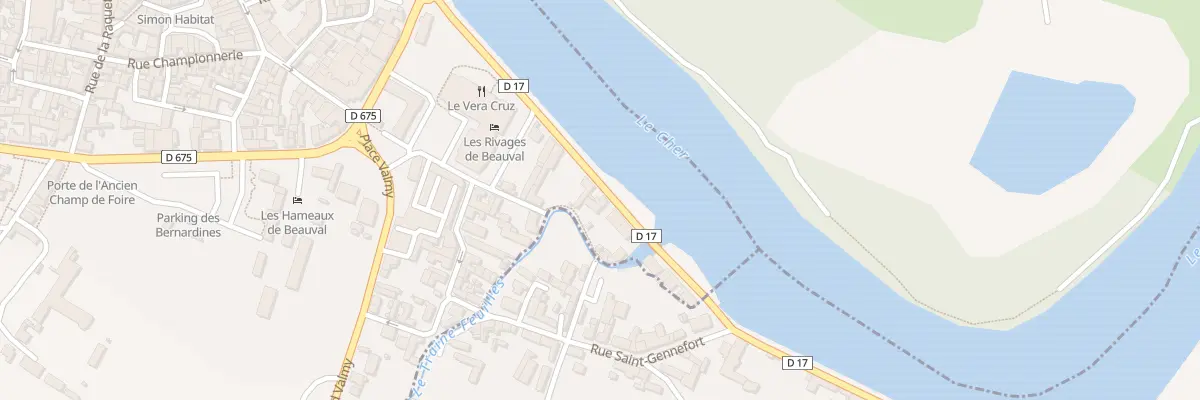 Plan du 13 Quai Jean Jaurés à Saint-Aignan