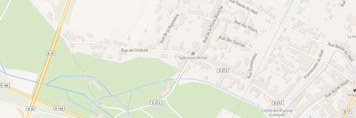 Plan du 5 Rue de Couture à Bonneval