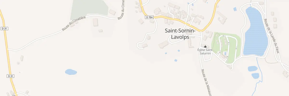 Plan du 5 Imp des Châtaigniers à Saint-Sornin-Lavolps