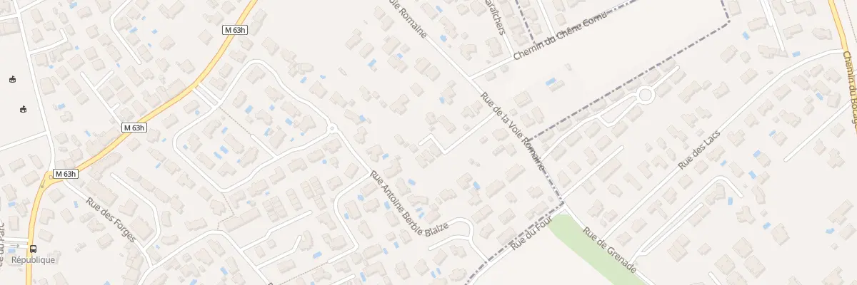 Plan du 17B Rue de la Voie Romaine à Gagnac-sur-Garonne