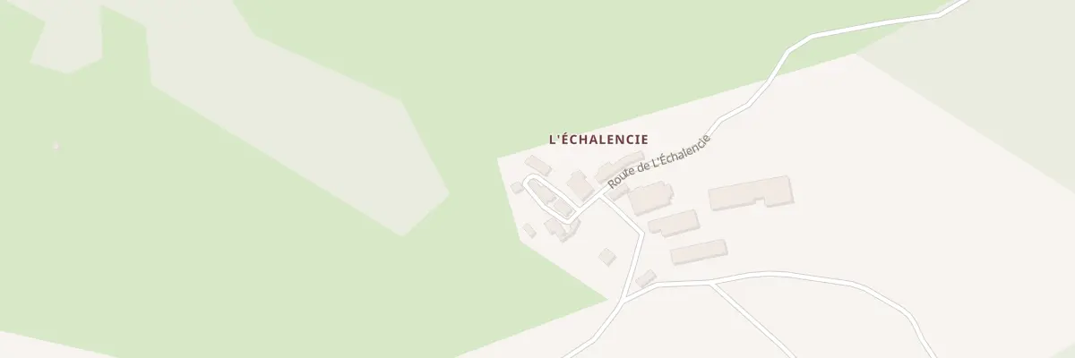 Plan du 5110 L’Echalencie à Saint-Cyr-la-Roche