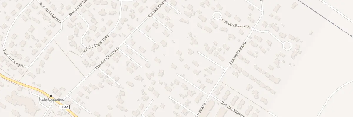 Plan du 37D Rue de Beaucru à Roquettes