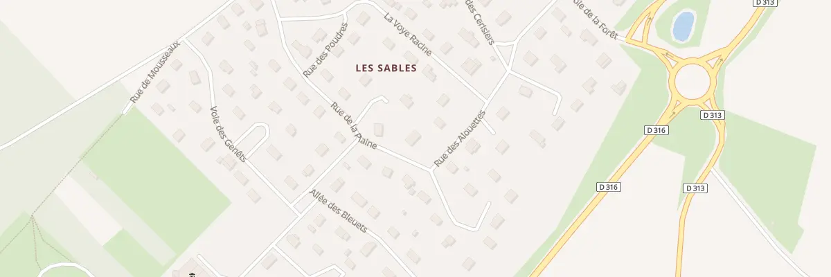 Plan du 11 Rue de la Plaine à Bouafles