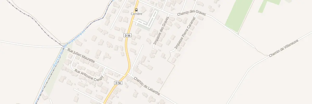 Plan du 6 Imp des Graves à Villate