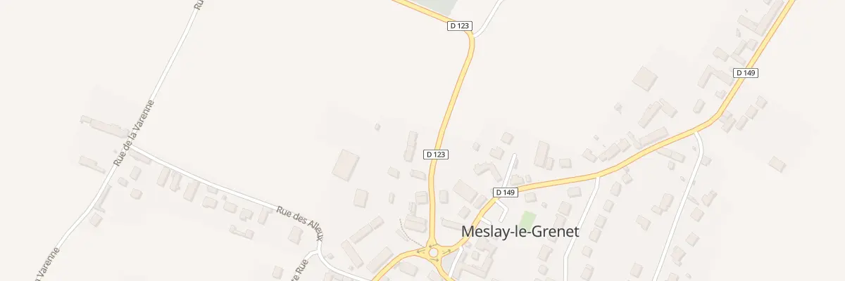 Plan du 5 Rue Saint-orien à Meslay-le-Grenet