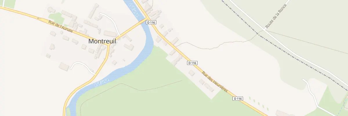Plan du 9 Rue des Heunières à Montreuil