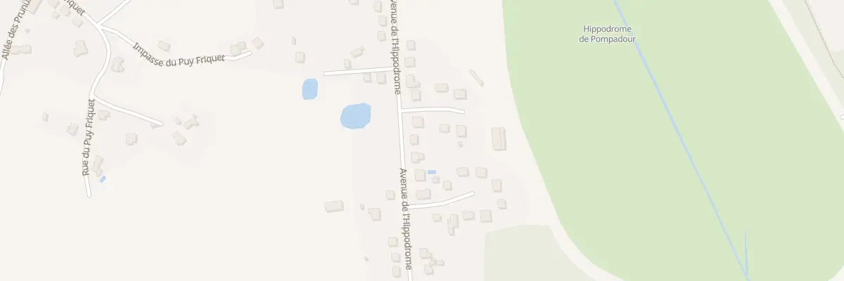 Plan du 27 Av de l’Hippodrome à Saint-Sornin-Lavolps