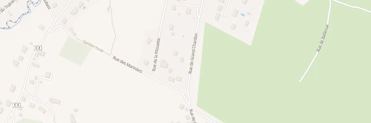 Plan du 32 Rue de la Grand Chardon à Seigy