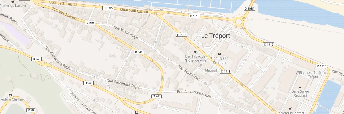 Plan du 11 Rue des Salines au Tréport