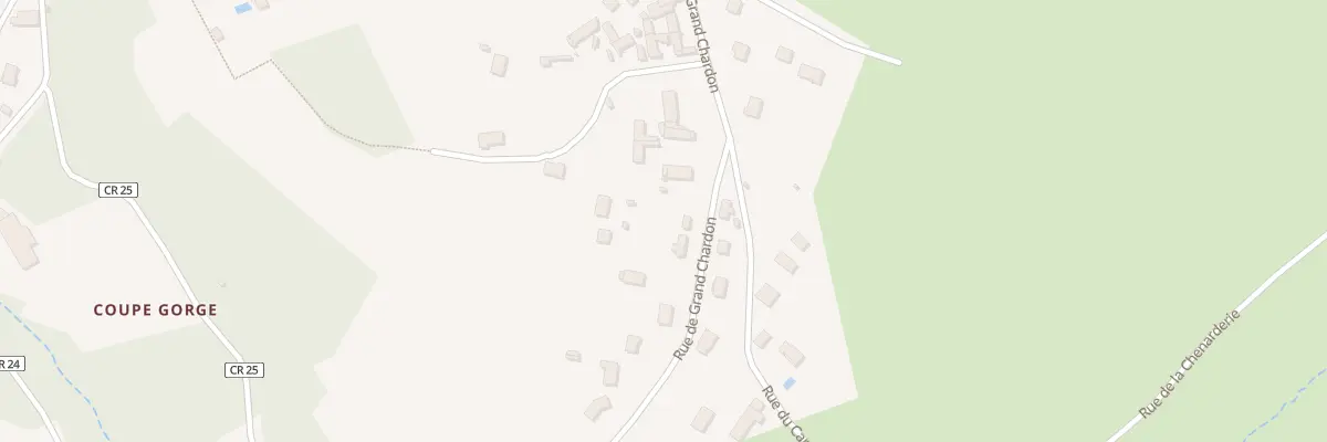 Plan du 58 Rue de la Grand Chardon à Seigy