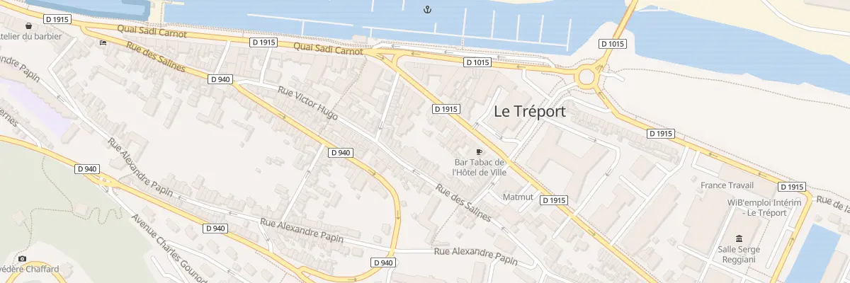 Plan du 12B Av des Canadiens au Tréport