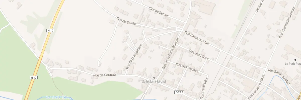Plan du 3 Rue de la Bigottière à Bonneval